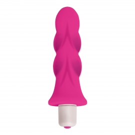 Charm 7 Function Petite Silicone Vibe- Pink