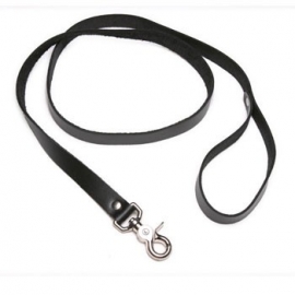 Laisse 4 pied cuir stricte
