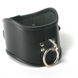 Collier de Posture verrouillage strict cuir