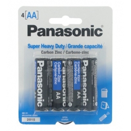 Baterias Panasonic AA - Pack 4