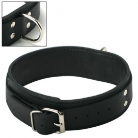 Cuello forrado estándar estricto cuero