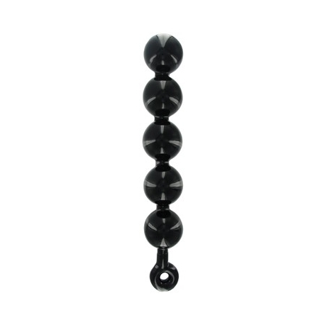 Black Baller Anal Beads