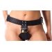 Ceinture de chasteté féminine stricte cuir