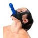 Stricte cuir gode harnais de visage