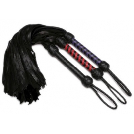 Estrito couro Premium camurça Flogger