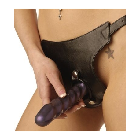 Premium strict Leather Strap-On harnais