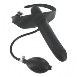 Mordaça inflável com vibrador