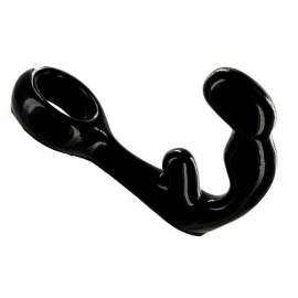 Prostate Plug with Cock Ring and Vibrating Stimulator