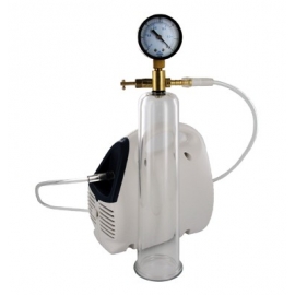 Pompe électrique Deluxe avec cylindre et jauge