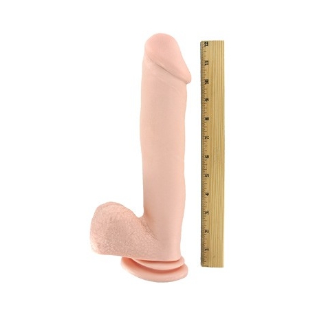 Deep Dickin Derek 12 Inch Dildo with Suction Cup