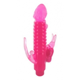 Lapin nervuré avec Tickler Anal