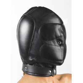 Padded Leather Hood