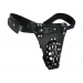 La ceinture de chasteté masculine filet de sécurité en cuir avec Plug Anal harnais