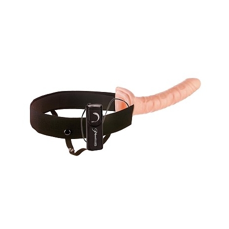 Fetish Fantasy 10-Inch Vibrating Hollow Strap-On