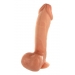 Matin bois 6,5 pouces gode avec ventouse