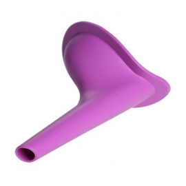 Limpar o dispositivo feminino micção fluxo