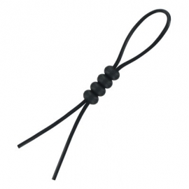 4-Way Adjustable Cock and Ball Tie - Black