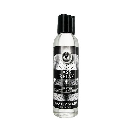 Master Series Ass Relax Desensitizing Lubricant - 4.25 oz