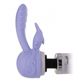 Duplo prazer Silicone Dolphin varinha acessório