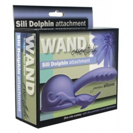 Baguette Essentials Sili Dolphin Wand Attachment