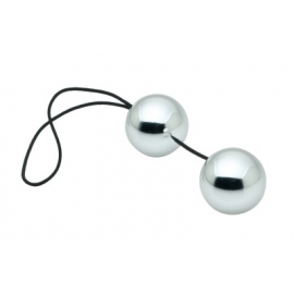 Argent Ben Wa Balls vaginale et anale