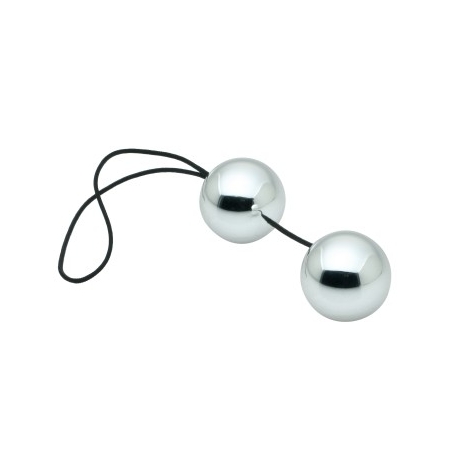 Silver Vaginal and Anal Ben Wa Balls