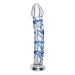Consolador de cristal asana