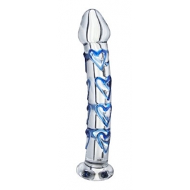 Consolador de cristal asana