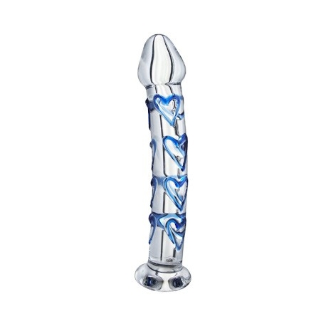 Consolador de cristal asana