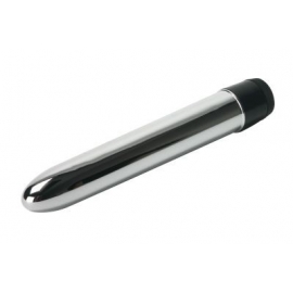 Trinity 7-Inch Slim Silver Vibrator