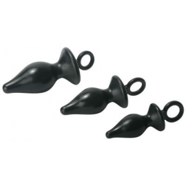 Trinity Vibes Silicone Butt Plug Kit