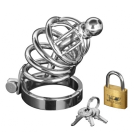 Asilo 4 Anel bloqueio Chastity Cage
