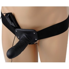Vibro luxe érection Assist Silicone creux Strap-On