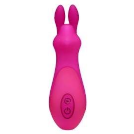 10 x 10 modo Vibe de coelhinho rosa Silicone