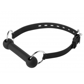 M. Ed verrouillable Silicone cheval Bit Gag