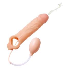 Gaine de bite éjaculer réaliste