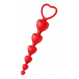 Coeur doux Silicone perles anales