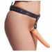Slim Leather Strap On Harness Kit with Dildo