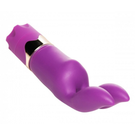 Versi 7x Mode Silicone Dual Rabbit Vibe
