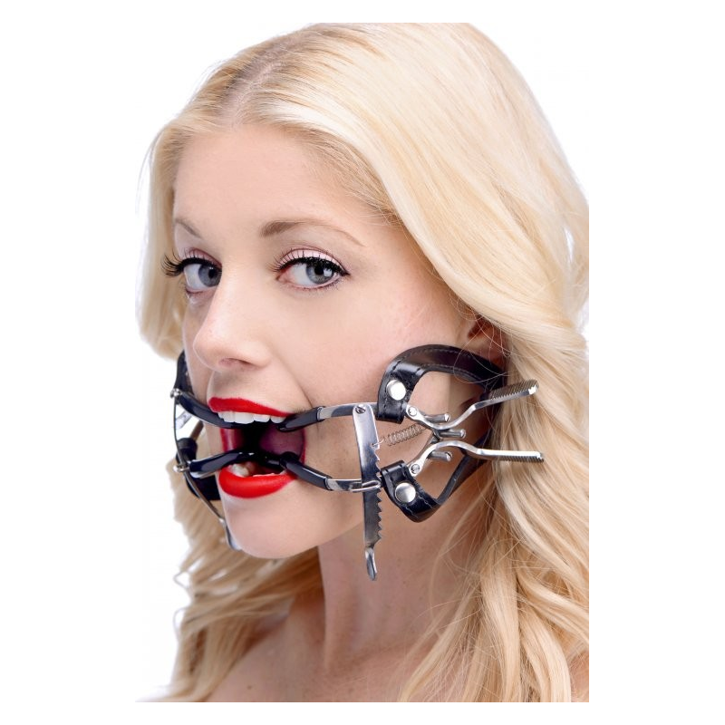 Ratchet Style Jennings Mouth Gag with Strap.