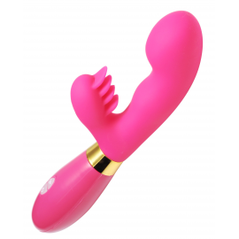 Pétalo paraíso 10 x G-Spot Vibe con estimulador de clitoris