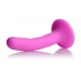 Pink Silicone Strap-On Dildo - Small
